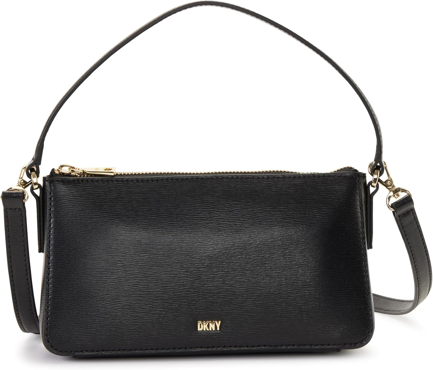 Dámské kabelky DKNY Bryant Park Tz Demi Crossbody Dámské Naty Shop Blk / zlatá