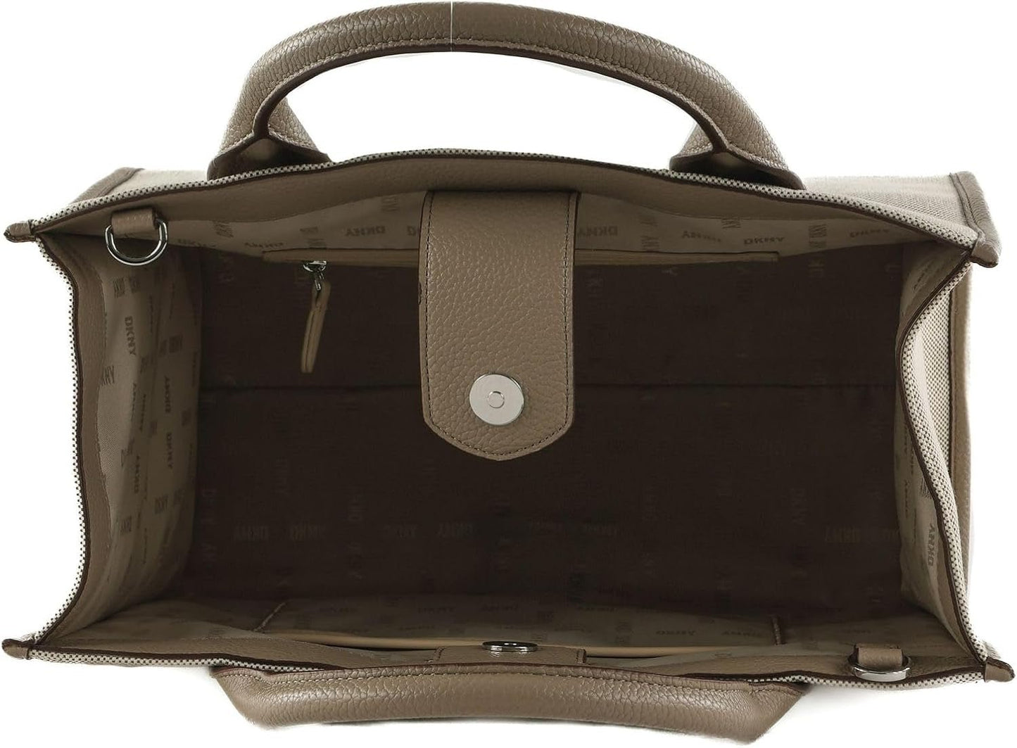 Dámská kabelka DKNY Carol Medium Book, Natural Multi Bags Women Naty Shop