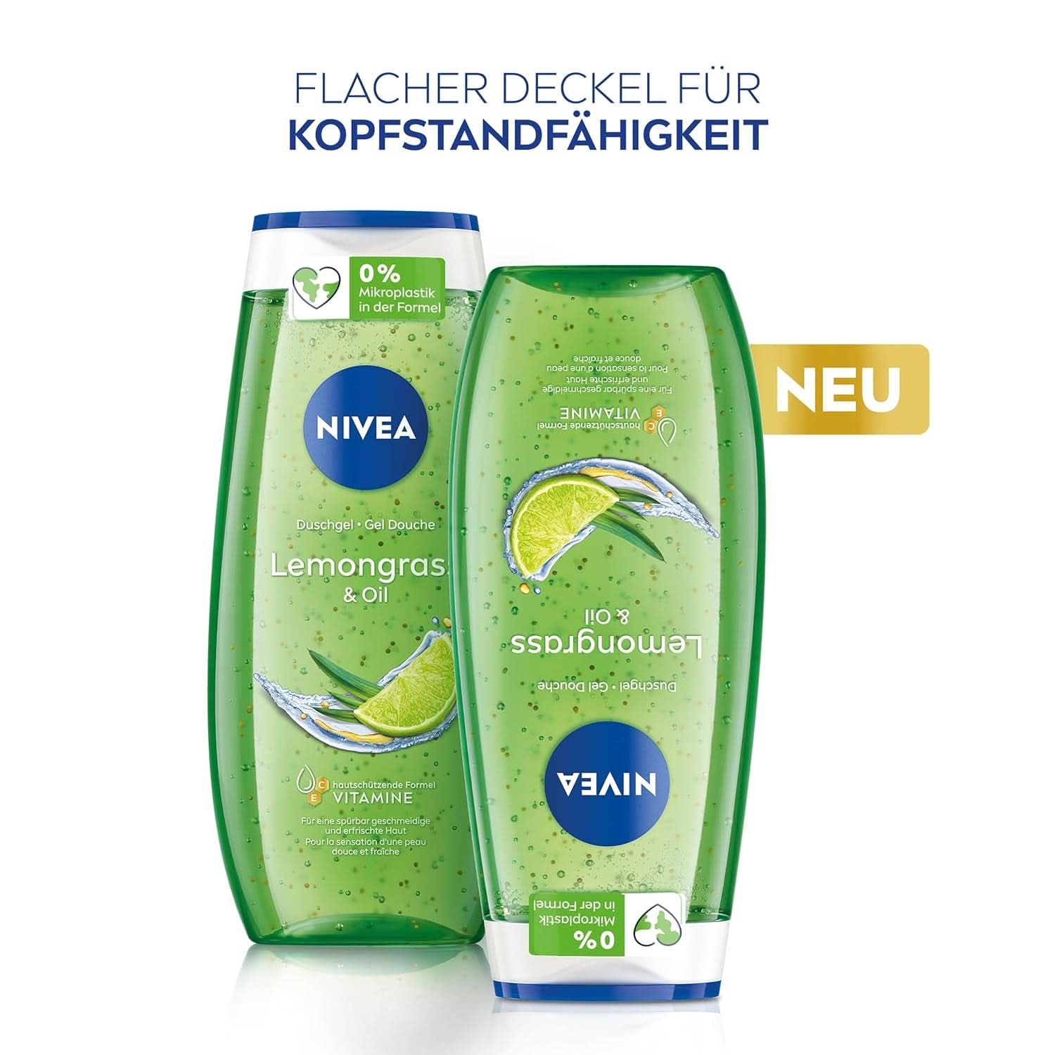 NIVEA Sprchový gel Lemon Grass And Oil, 250 ml Sprcha a koupel Naty Shop