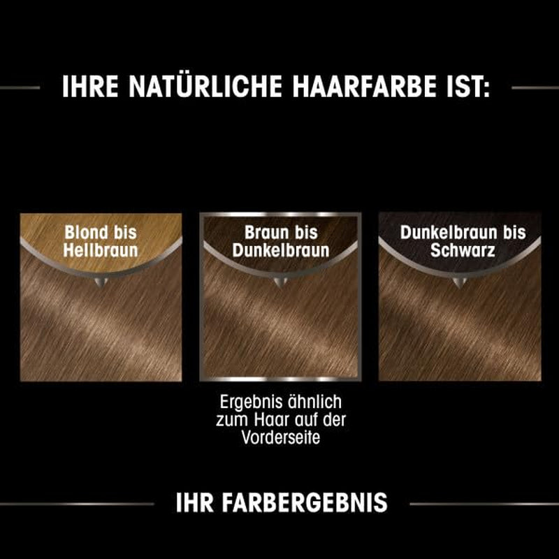 Garnier Olia Hair Color 6.0 Light Brown + True Treasures Repair Treatment (340 ml) pro poškozené vlasy - barvení bez amoniaku, přírodních olejů, krycí šediny, med a včelí vosk, méně lámavé Barva na vlasy Naty Shop