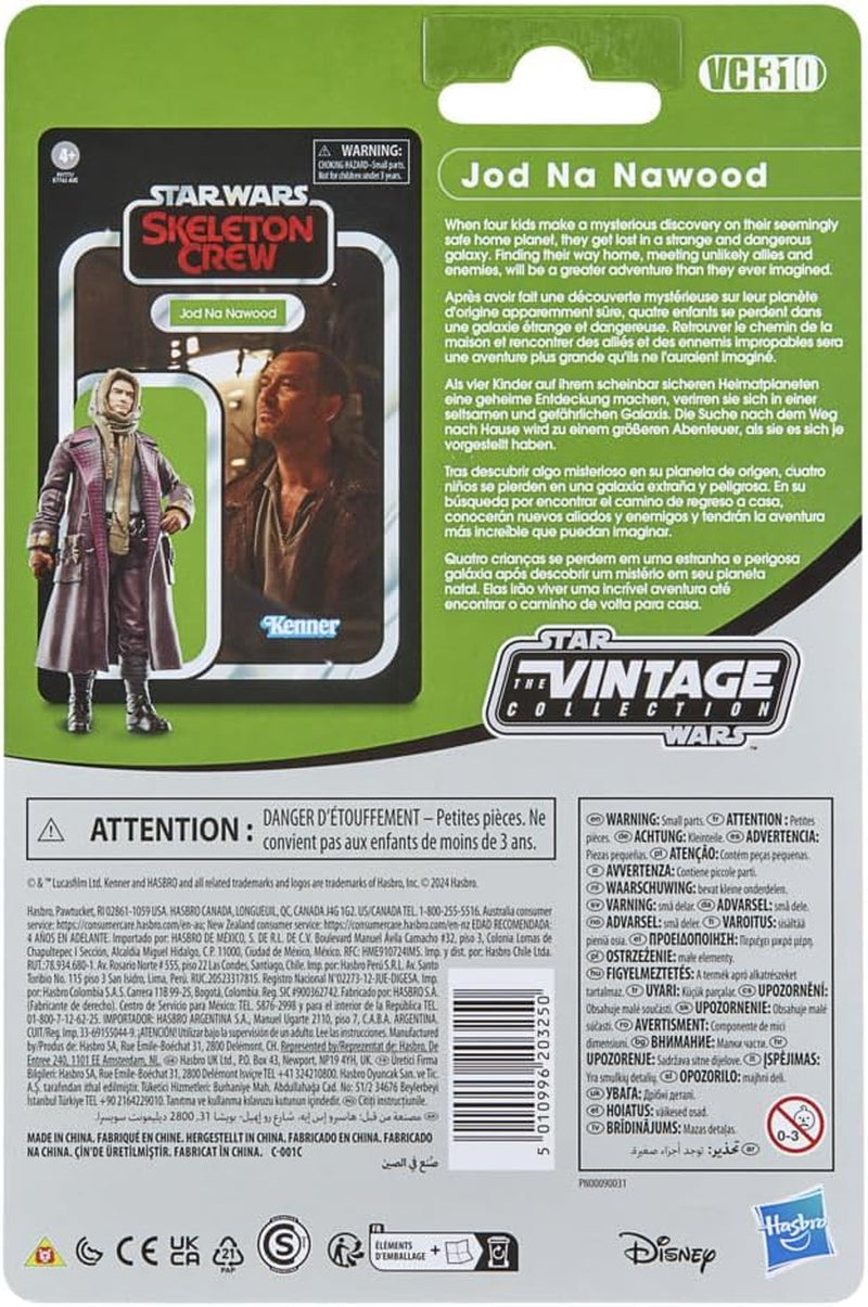 Star Wars Vintage Series Jod NA Nawood, Skeleton Crew Akční figurka ke sběru (Měřítko 9,5 cm) Akční figurky Naty Shop