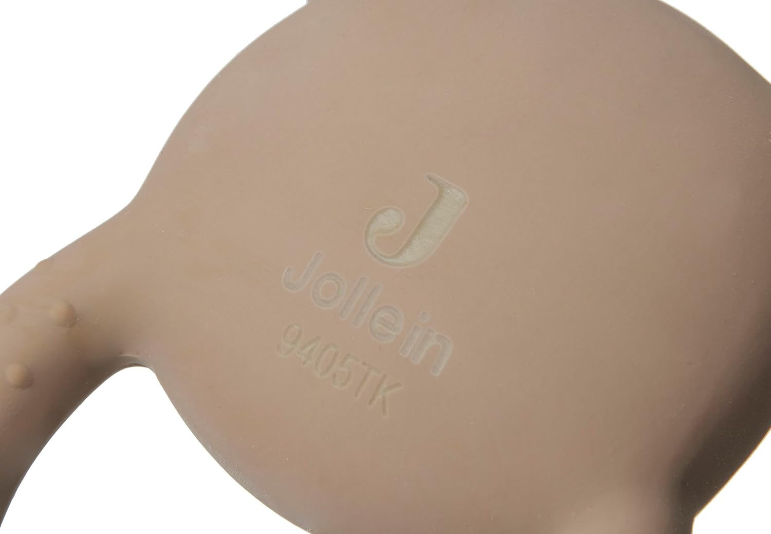 Jollein 101-001-67008 Prsten na kousání z přírodního kaučuku Sušenka s medvídkem