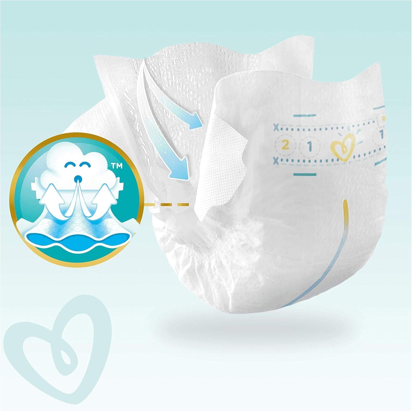Pleny Pampers Premium Protection New Baby, velikost 1 (novorozenecké), 22 kusů