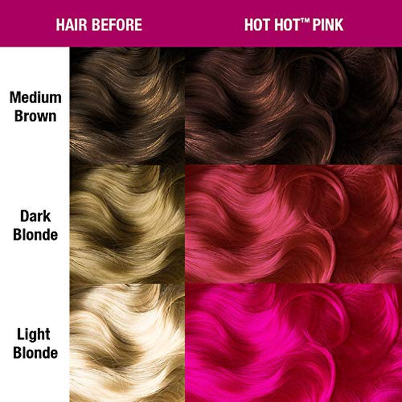 Manic Panic Hot Hot Pink Classic krém Vegano Cruelty Free Semipermanentní barva na vlasy 118 ml Naty Shop Hair Dye