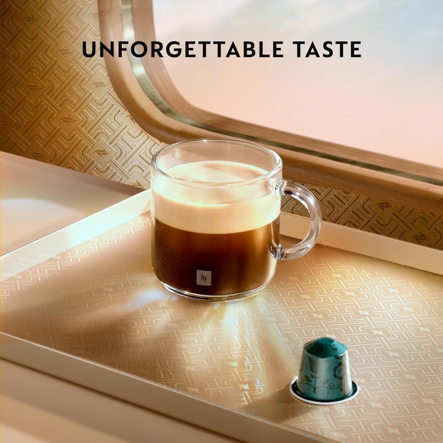 Nespresso kapslový espresso kávovar De'Longhi EN 80.B Inissia, vysokotlaká pumpa a funkce úspory energie, automatické vypnutí po 9 minutách, objem šálku na espresso a lungo, nádržka na vodu 0,7 l, černá