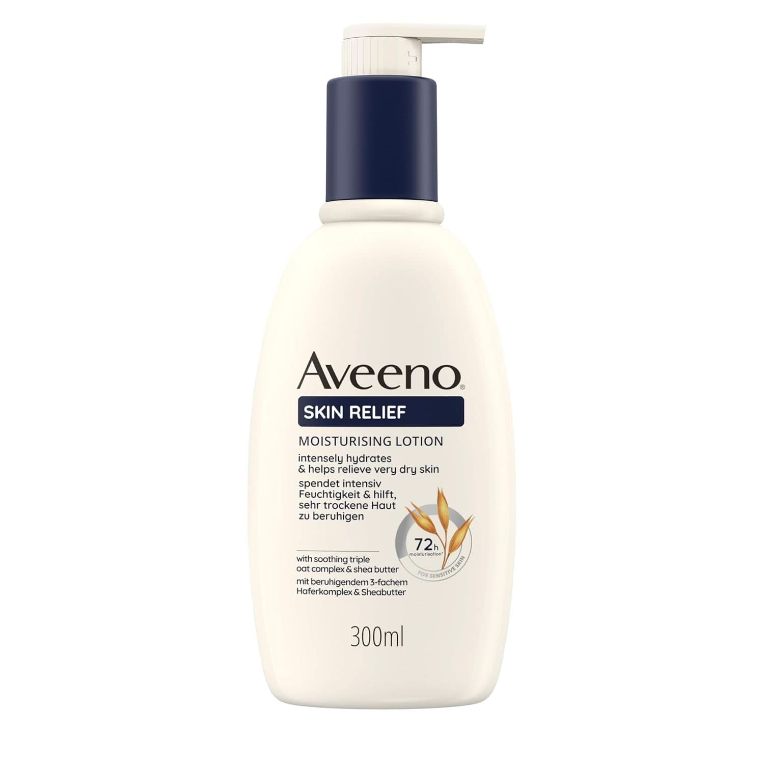 Aveeno Daily Moisturizing Body Lotion, 300 ml Kosmetika a kosmetika Naty Shop Pro suchou a citlivou pokožku