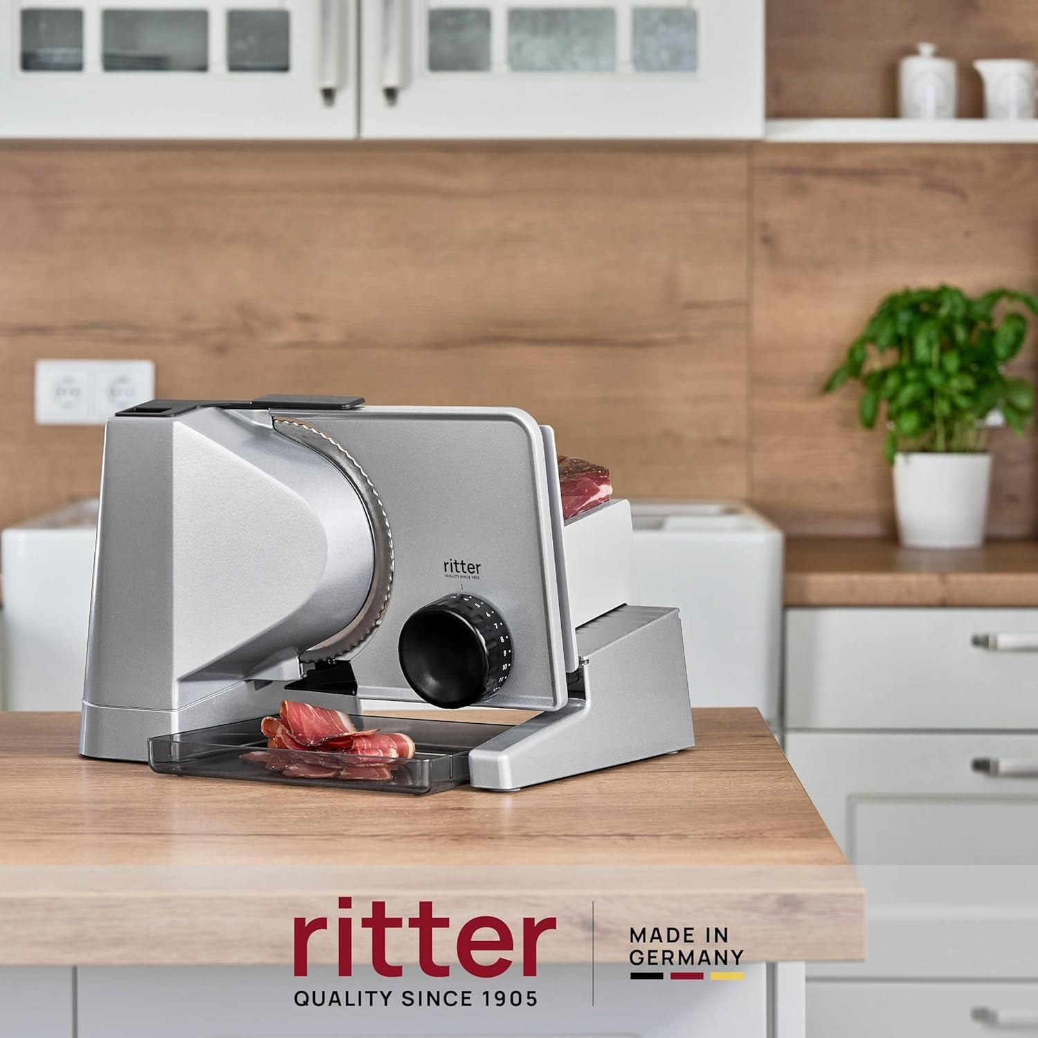 Ritter Solida 4, elektrický kráječ s více funkcemi Rasnite a Slicers Naty Shop