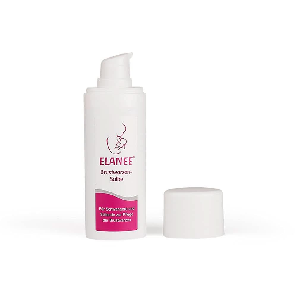 ELANEE Brustwarzensalbe Im Spender (30 ml) - Pflegt Rissige Und Wunde Brustwarzen Vor Allem Während Der Stillzeit (402-00) Příslušenství Jídlo a kojení Bebe Naty Shop