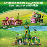 Stavebnice LEGO Wicked Welcome to Emerald City, minipanenky Glinda a Elphaba, dárek pro filmové fanoušky a dívky a chlapce od 9 let, kteří milují domečky pro panenky 75684 Stavebnice Besuche den LEGO-Store