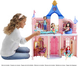 Disney Princess Castle Pohodlný domeček pro panenky se 6 kusy nábytku a 16 doplňky Hračka pro 5leté dívky Domky pro panenky Naty Shop