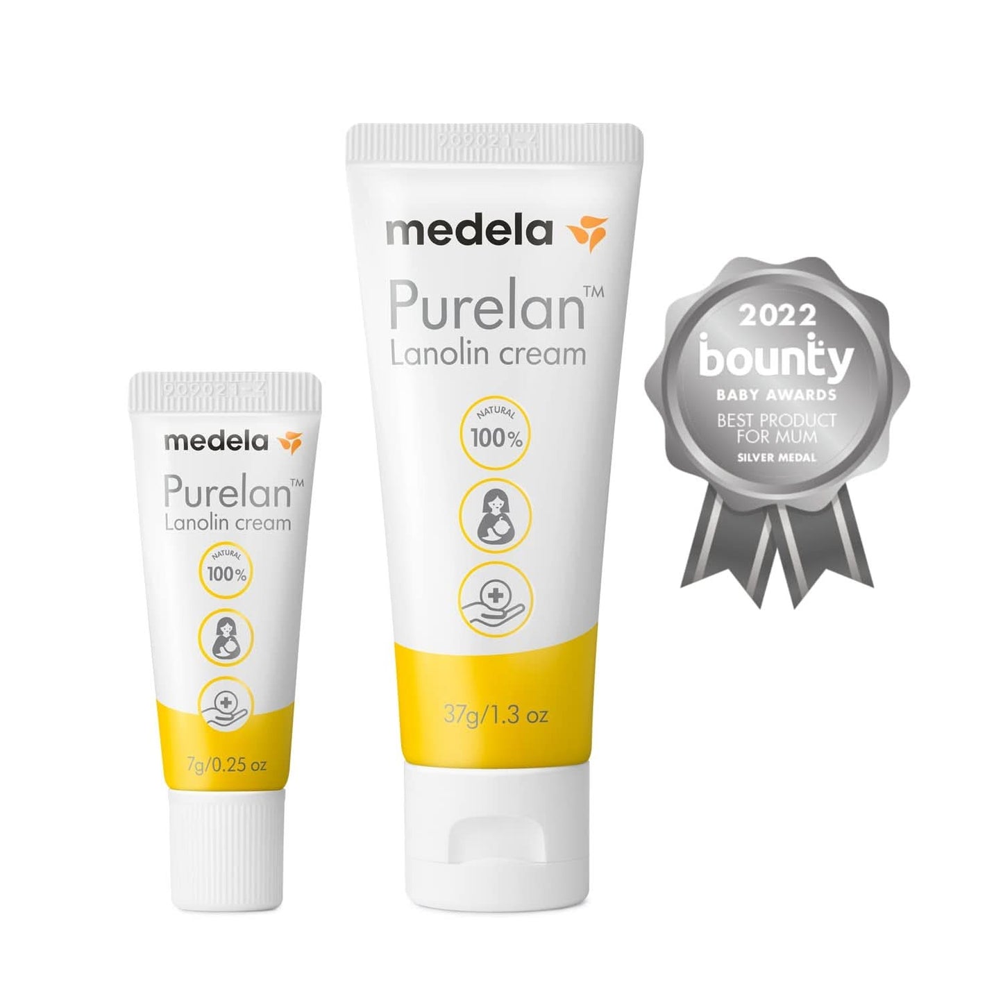 Medela Purelan 37G Lanolin Nipple Cream - krém na bolavé bradavky a suchou pokožku, 100% přírodní, hypoalergenní Příslušenství Potraviny a kojení Bebe Naty Shop