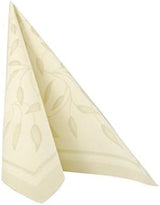 Papstar, 50 ubrousků "ROYAL Collection" 1/4-násobek 40 cm X 40 cm šampaňské "New Mediterranean", #11651