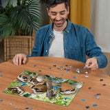 Ravensburger Puzzle 12000203 - Lenost Selfie - skládačka 500 dílků pro dospělé a děti od 10 let, puzzle s motivem zvířat Puzzle Naty Shop