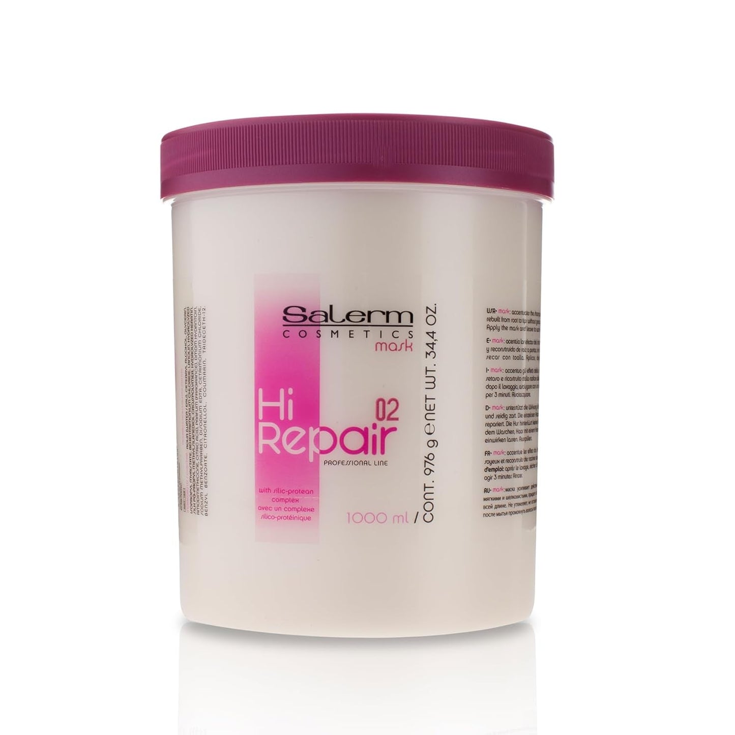 Hi Repair Mask 02 250 ml Naty Shop maska na vlasy 1 litr (1 balení)