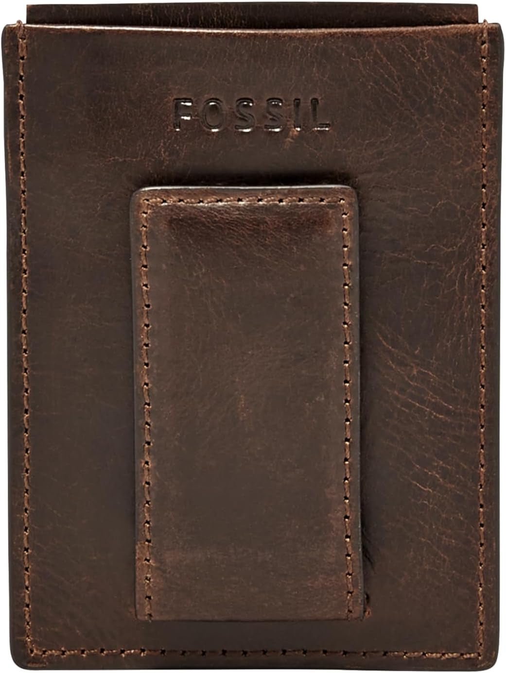 Fossil Men's Derrick Leather RFID Blocking Magnetic Card Case Walletderrick Wallet Pánská peněženka Naty Shop