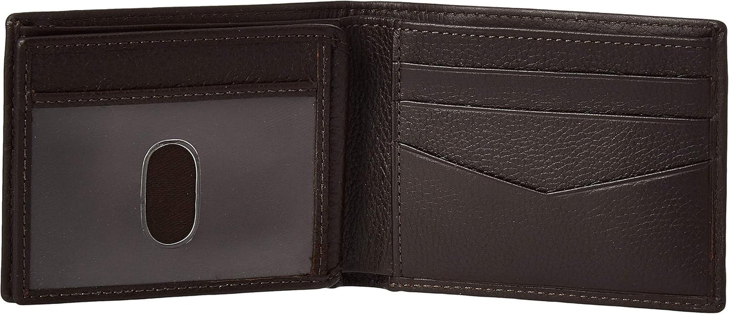 Fossil Men's Wilder Flip Id Bifold Cestovní doplňky Bi-Fold Peněženka Peněženka Muži Naty Shop