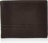 Fossil Men's Wilder Flip Id Bifold Cestovní doplňky Bi-Fold Peněženka Peněženka Muži Naty Shop Wild Tmavě hnědá Jedna velikost pro všechny