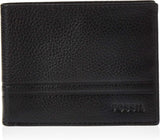 Fossil Men's Wilder Flip Id Bifold Cestovní doplňky Bi-Fold Peněženka Peněženka Muži Naty Shop Černá Wild Jedna velikost pro všechny
