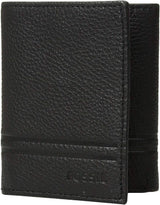 Fossil Men's Wilder Trifold Cestovní doplňky Tri-fold Peněženka Peněženka Muži Naty Shop Černá Wild Jedna velikost pro všechny
