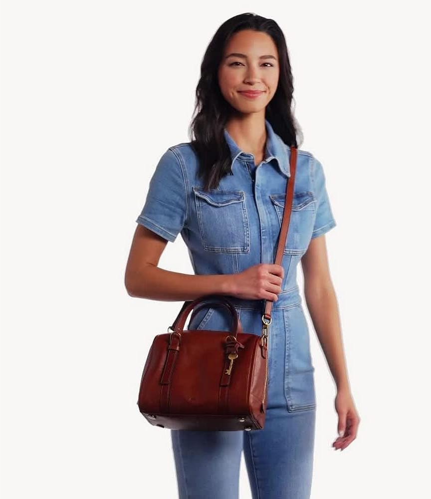 Dámské tašky Fossil Carlie Satchel Naty Shop