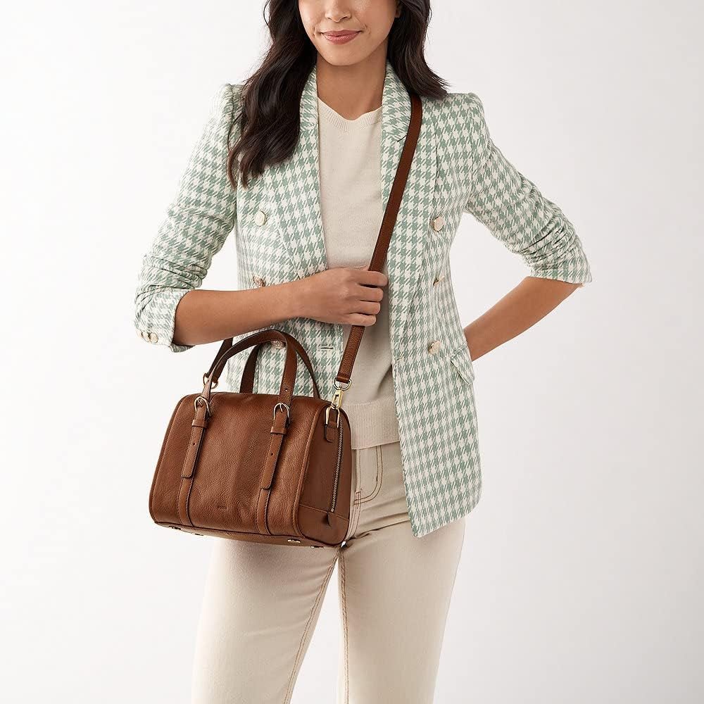 Dámské tašky Fossil Carlie Satchel Naty Shop