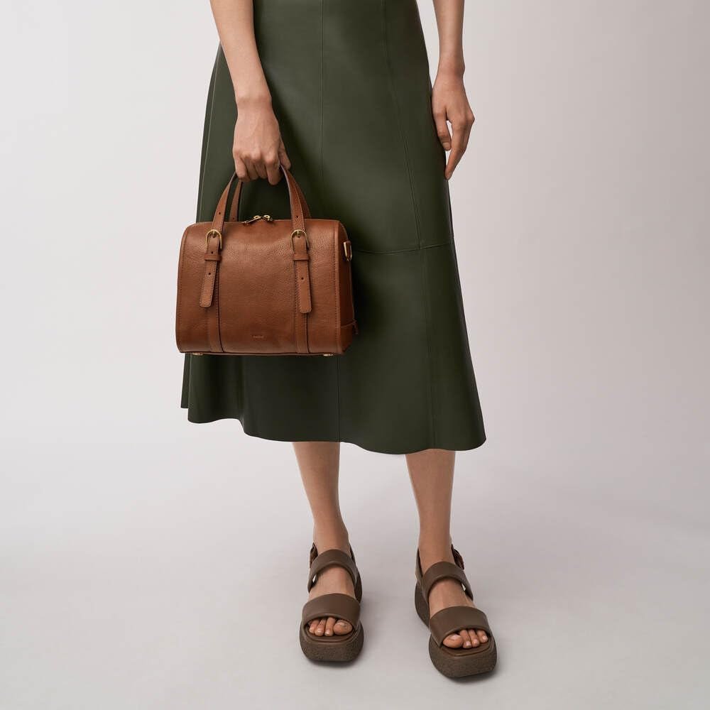 Dámské tašky Fossil Carlie Satchel Naty Shop