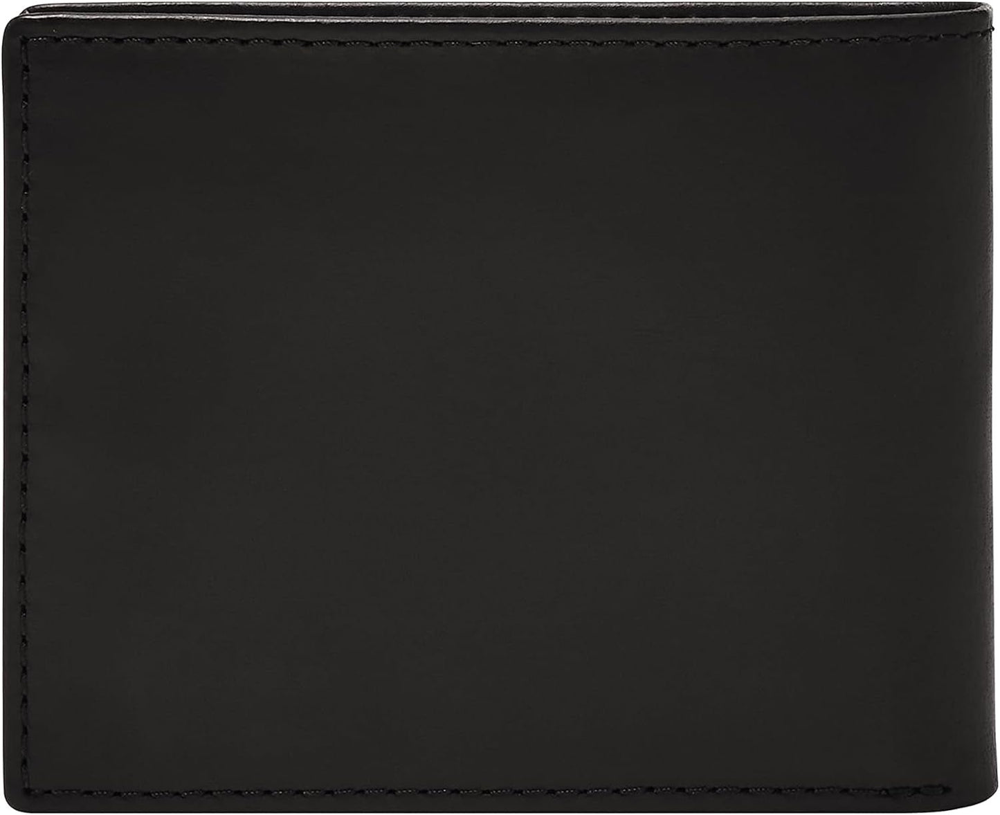 Peněženka Fossil Men's Derrick Bifold Leather RFID Blocking Flip ID Window Peněženka Muži Naty Shop