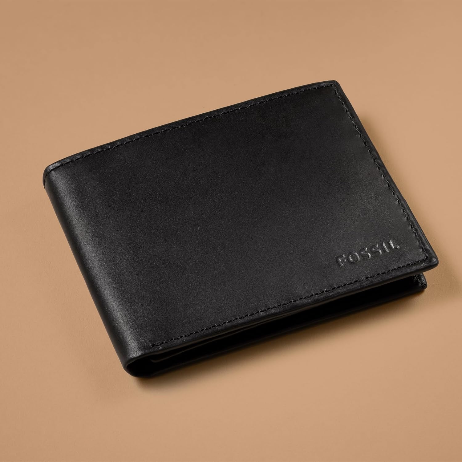 Peněženka Fossil Men's Derrick Bifold Leather RFID Blocking Flip ID Window Peněženka Muži Naty Shop