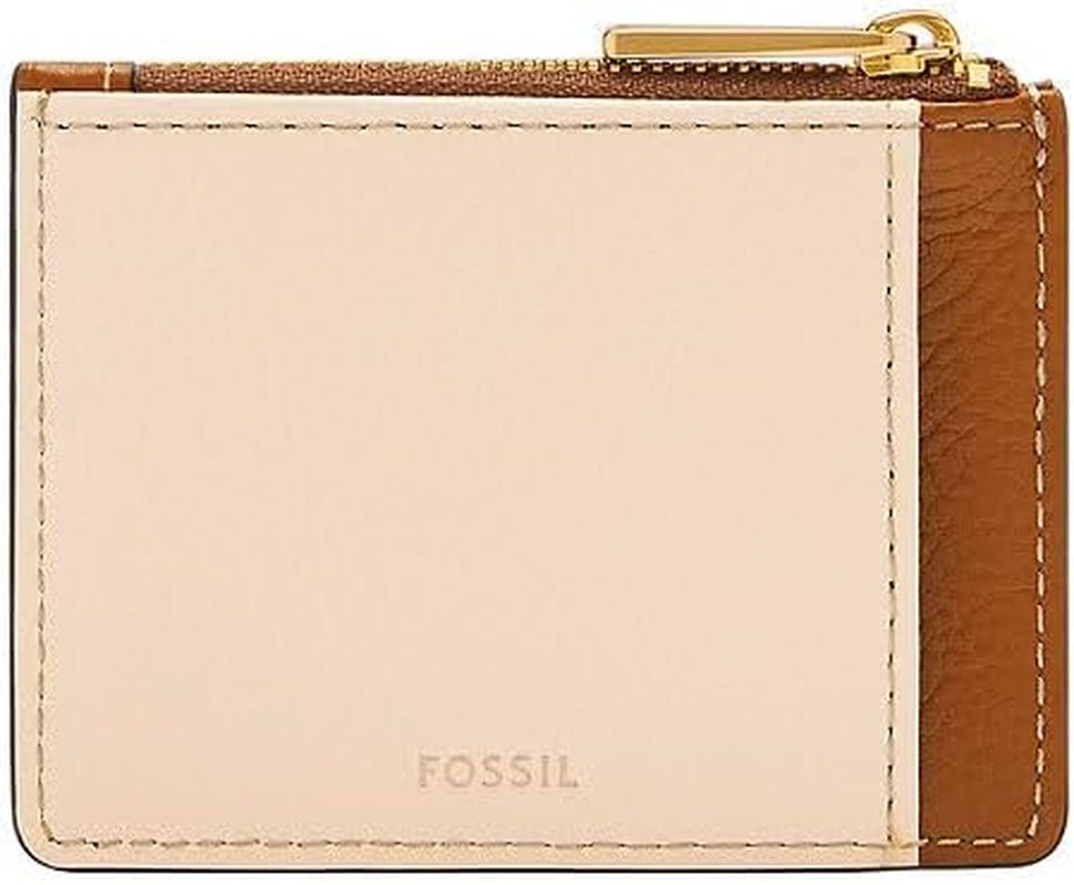 Dámský držák na karty Fossil Vada Zipper LiteHide Kůže, SL10055103 Dámská Peněženka Naty Shop