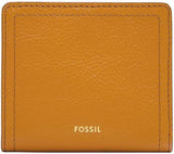 Peněženka Fossil Ladies Logan Yellow Leather Bifold Wallet, SL7829763 Dámská peněženka Naty Shop Výchozí název