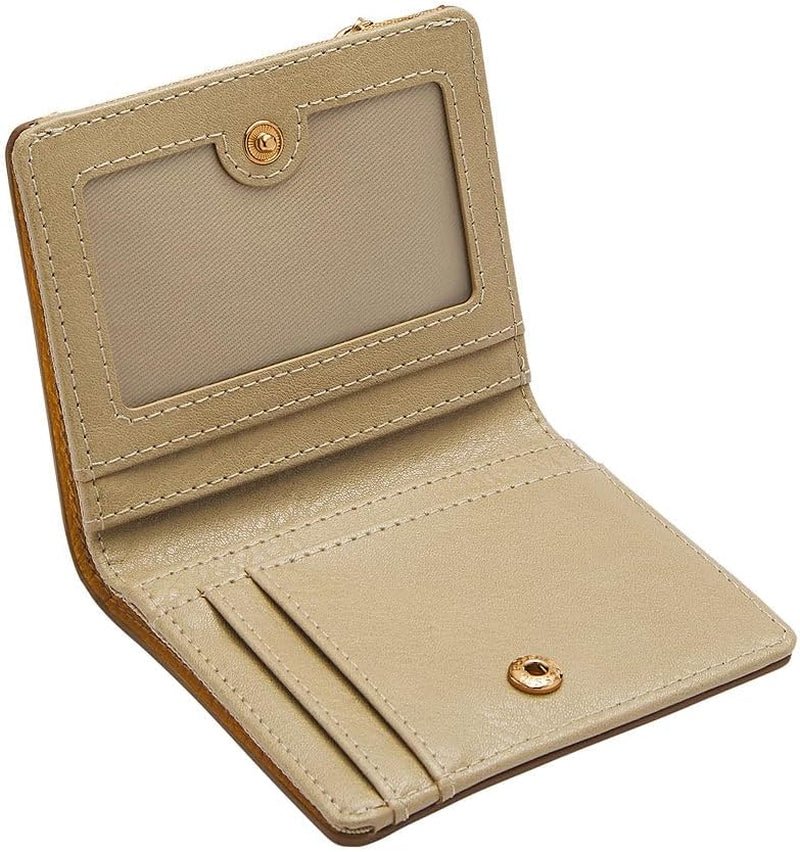 Peněženka Fossil Ladies Logan Yellow Leather Bifold Wallet, SL7829763 Dámská peněženka Naty Shop