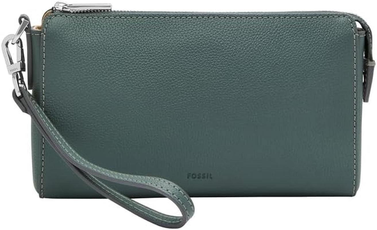 Dámské kabelky Fossil Ladies Wristlet Naty Shop Blue