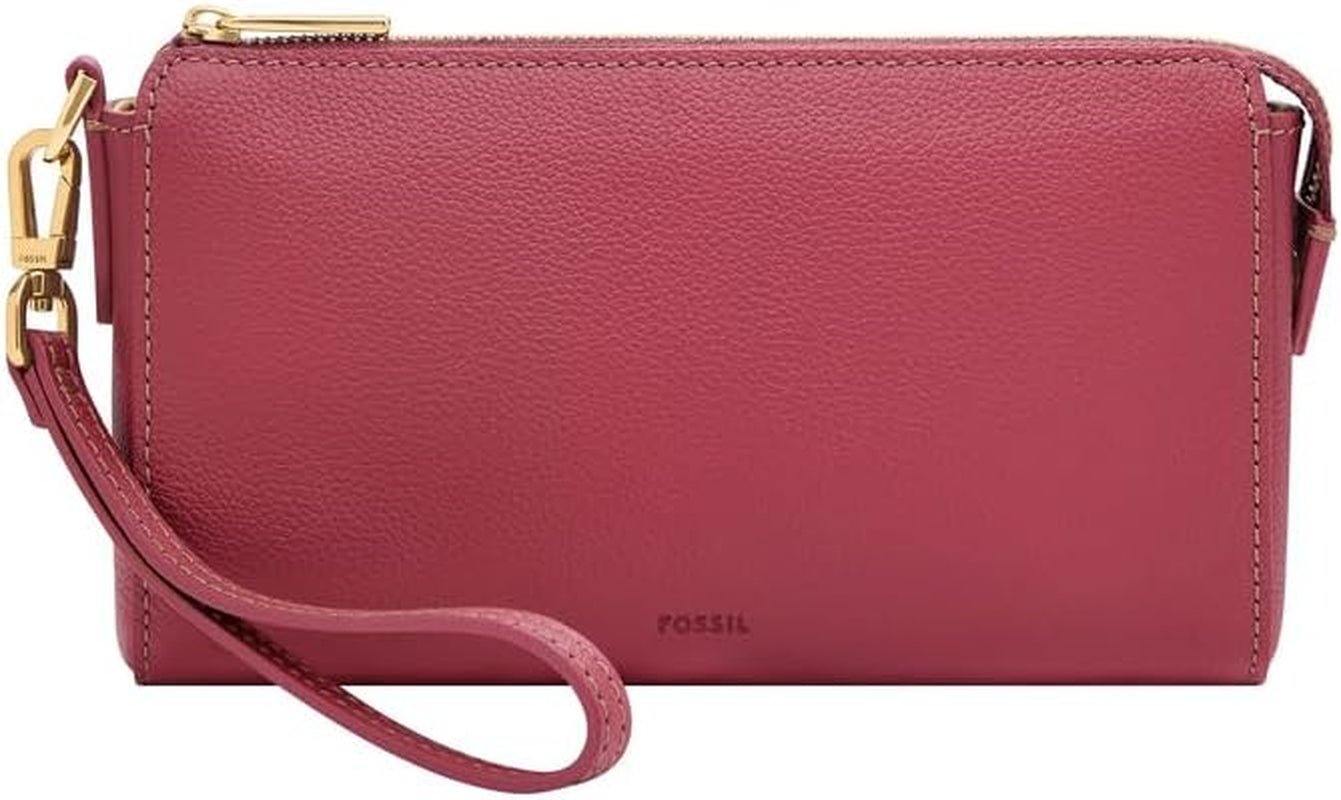 Dámské kabelky Fossil Ladies Wristlet Naty Shop Pink