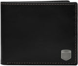 Fossil Men's Hayes Card Case Bifold Wallet Men Naty Shop Black Ink