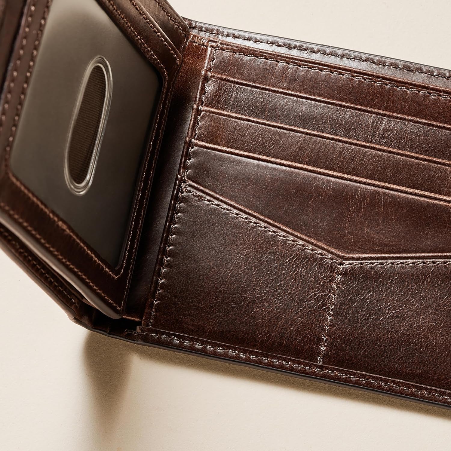 Fossil Pánská RFID Flip Top Peněženka Cestovní doplňky Skládací Peněženka Pánská Peněženka Naty Shop