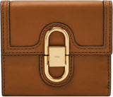 Peněženka Fossil Dámská Avondale Leather Trifold SL8292216 Dámská Peněženka Naty Shop Hnědá 10,8 cm D X 1,3 cm Š X 10,2 cm V