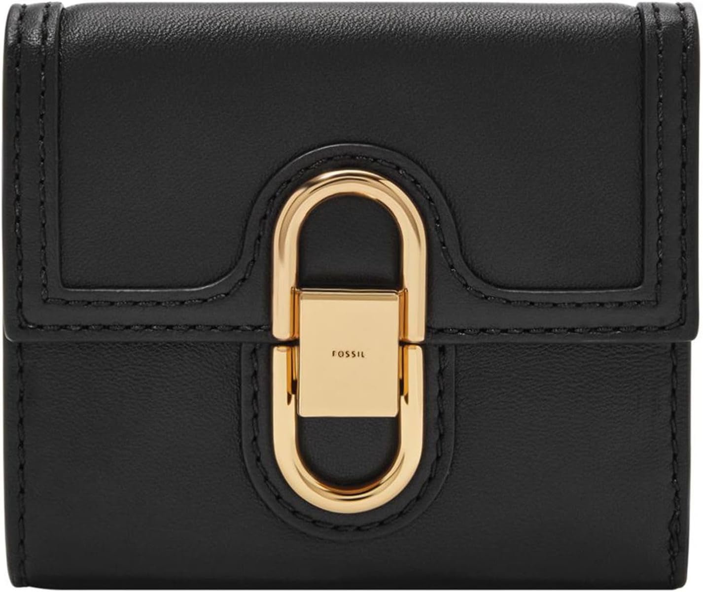Dámská peněženka Fossil Avondale Leather Trifold SL8292216 Naty Shop Dámská peněženka Černá 10,8 cm D X 1,3 cm Š X 10,2 cm V
