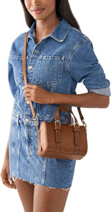 Fossil Dámská Carlie Leather Mini Satchel Peněženka Dámská Kabelka Tašky Ženy Naty Shop