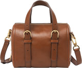 Fossil Dámská Carlie Leather Mini Satchel Peněženka Dámská Kabelka Tašky Ženy Naty Shop Hnědá