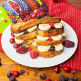 Lyofilizované bobule: 100 g mrazem sušené ostružiny, borůvky, brusinky, maliny, neslazené - Sušené ovoce, lyofilizované ovoce, bobule z NutriPur Dehydratované produkty Naty Shop