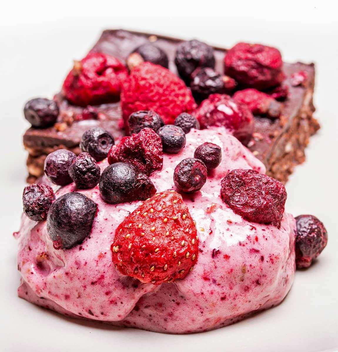 Mrazem sušené ovoce BRIX | Přírodní směs sušeného ovoce 80 g | Cena Great Taste Award za sušené ovoce | Bez GMO, Bezlepkové, Veganské, Zadržené vitamíny Naty Shop Dehydratované produkty