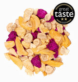 Mrazem sušené ovoce BRIX | Přírodní, suchá směs tropického ovoce 80 g | Cena Great Taste Award za sušené ovoce | Bez GMO, bezlepkové, veganské, vitamíny jsou zachovány Naty Shop Dehydrated Products