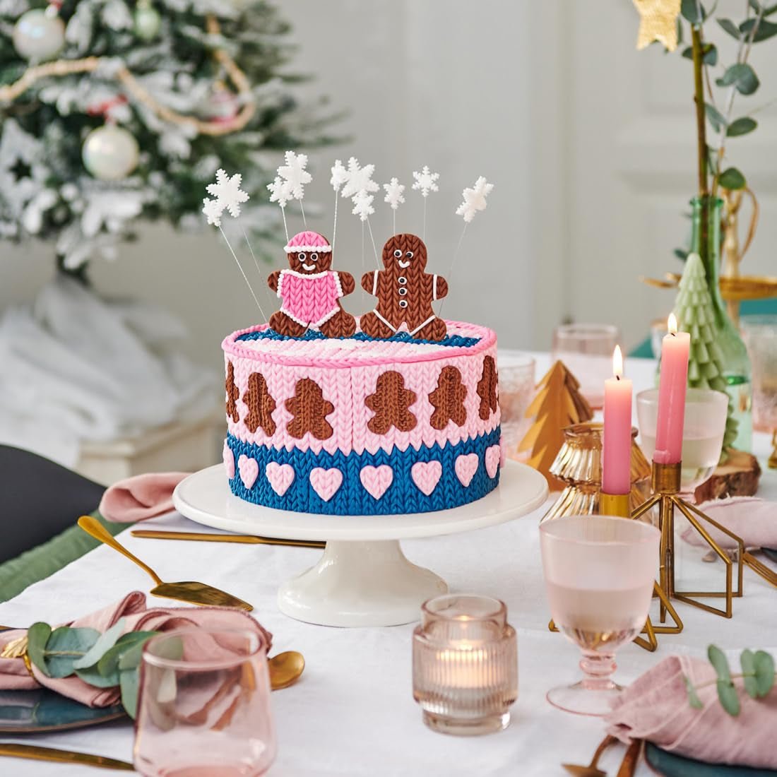 Fondánová roláda FunCakes Demin Blue: snadno použitelná, hladká, pružná, měkká a poddajná, ideální pro zdobení dortů, halal, košer a bez lepku, 250 g Naty Shop Cukrová pasta