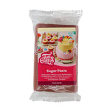 FunCakes rolkový fondant Red Earth, snadné použití, hladký, pružný, měkký a pružný, ideální pro zdobení dortů, halal, košer a bez lepku, 250g balení 1 Naty Shop Výchozí název Cukrová pasta