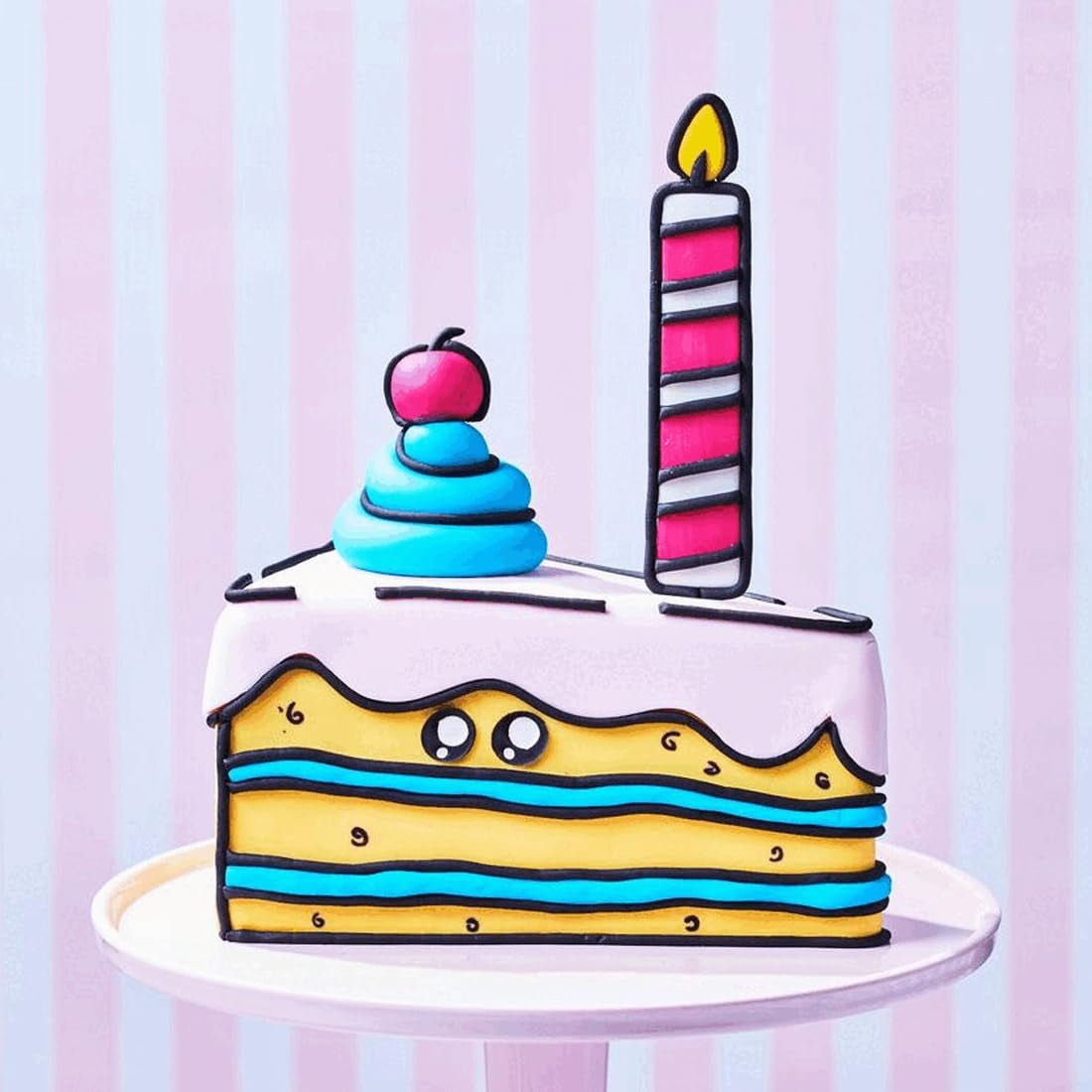 FunCakes Sea Blue Rolled Fondant: Snadné použití, hladký, pružný, měkký a poddajný, ideální pro zdobení dortů, halal, košer a bez lepku. 1 kg cukrové pasty Naty Shop