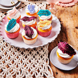 FunCakes Tropický pomerančový laminovaný fondán: Snadné použití, hladký, pružný, měkký a ohebný, ideální pro zdobení dortů, Halal, košer a bez lepku, 250 g cukrové pasty Naty Shop