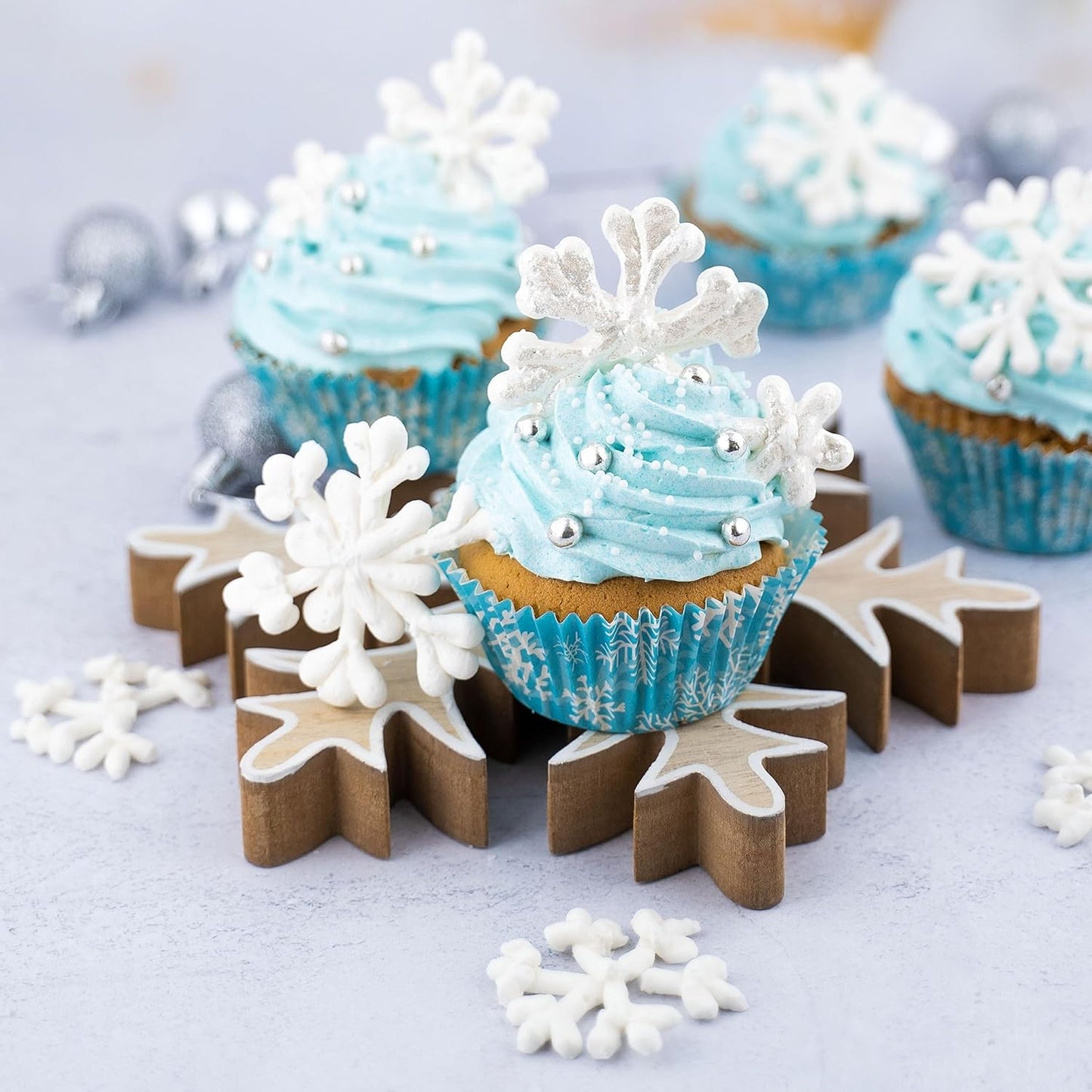 Günthart BackDecor Royal Icing kbelík s 300 g prášku na zdobení pečiva nebo jako polevu, 1 balení (300 g) Cukrová pasta Naty Shop