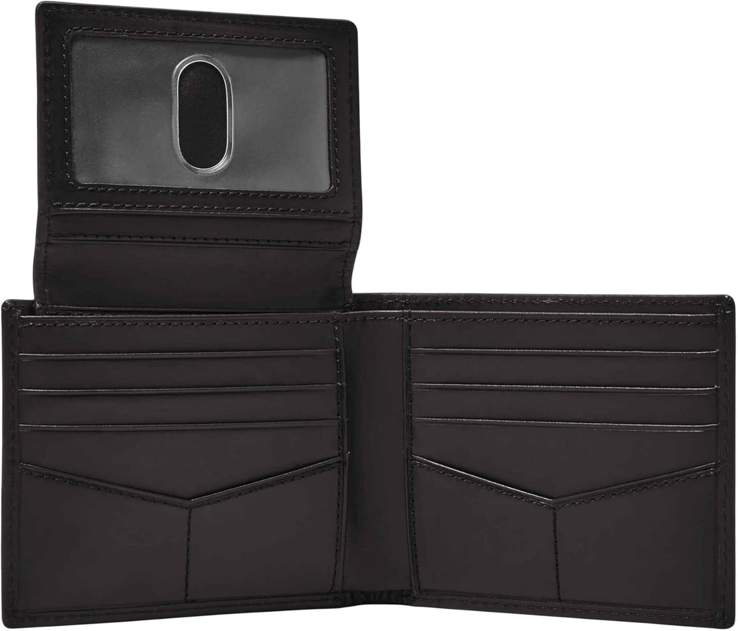 Fossil Derrick RFID Blocking Kožený Bifold Pasový držák pro muže s odnímatelným držákem na karty Pánská peněženka Naty Shop