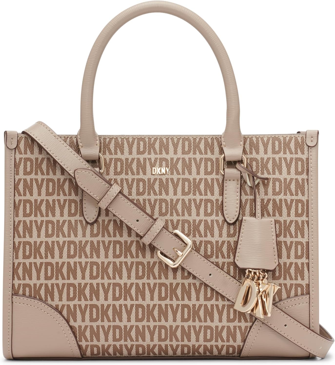 Dámská kabelka DKNY Casual Tote Satchell, Chino/Toffee Dámské tašky Naty Shop Výchozí název