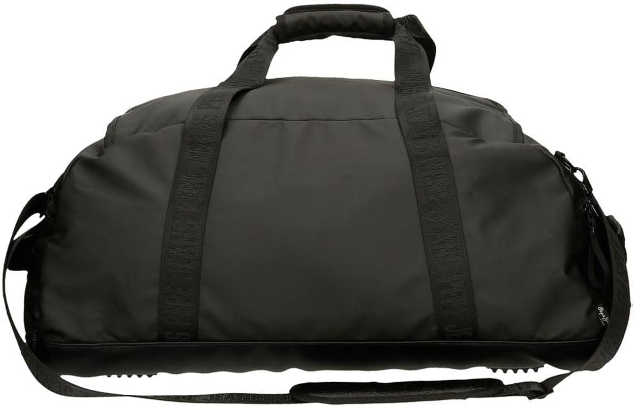 Pepe Jeans Hoxton cestovní taška, černá, 56 x 32 x 25,5 cm, polyester a PU, multicolor (multicolor), unikátní, cestovní taška Zavazadla a cestovní potřeby Naty Shop